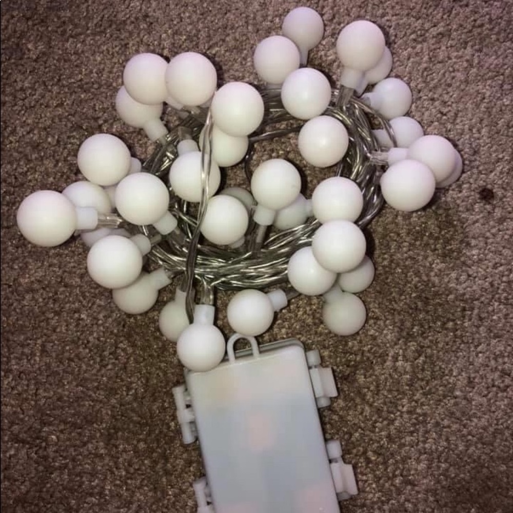 White Bulb Lights